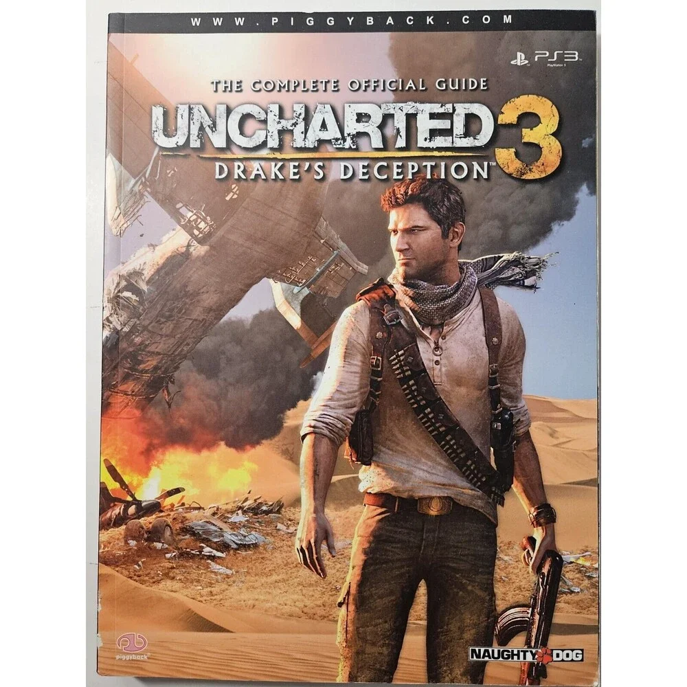 Piggyback The Complete Official Guide Uncharted 3: Drake's Deception Sony PS3